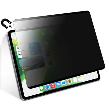 Для iPad 10th 10.9 10.2 Pro 11 12.9 M1 M2 Магнитная Защита Экрана Конфиденциальности Air 2/3/4/5 10.5 Пленка Для рисования Из Фильтровальной бумаги с защитой от подглядывания